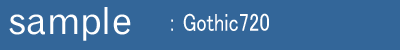 Gothic720
