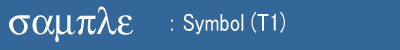 Symbol(T1)